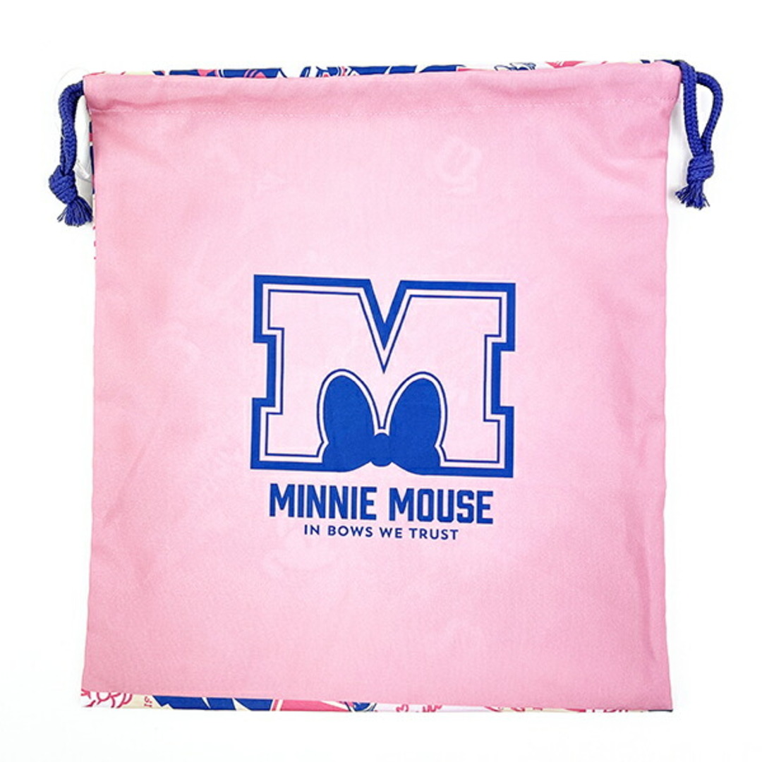 Disney(ディズニー)のディズニー ミニーマウス ピンク スクール キッズ Disney キッズ/ベビー/マタニティのこども用バッグ(ランチボックス巾着)の商品写真