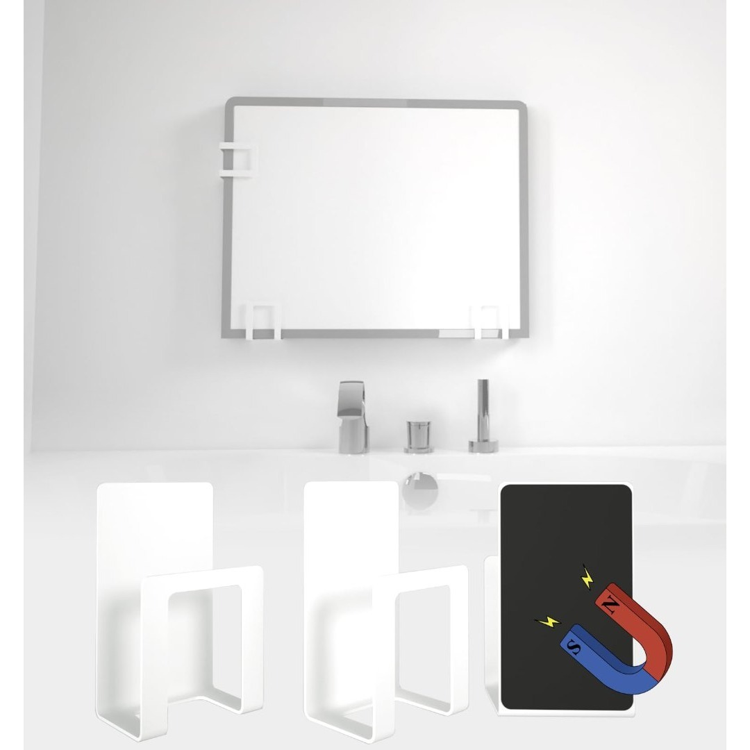 【人気商品】ANGAOU マグネット 風呂ふたホルダー 風呂蓋ホルダー 3点で支 インテリア/住まい/日用品のキッチン/食器(その他)の商品写真