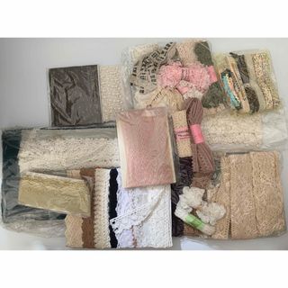 ハンドメイドに!素敵なレースとバイアステープ