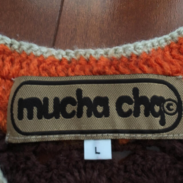 muchacha(ムチャチャ)のムチャチャ ニットチュニック キッズ/ベビー/マタニティのキッズ服女の子用(90cm~)(ニット)の商品写真