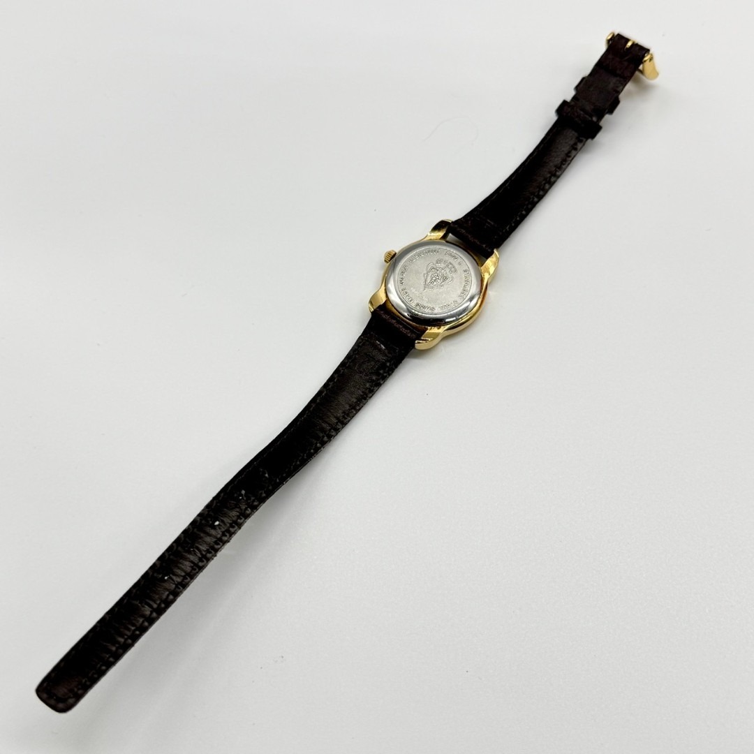 GUCCI(グッチ)の稼働品 GUCCI グッチ 腕時計 黒文字盤 クォーツ ２針 5100L レディースのファッション小物(腕時計)の商品写真