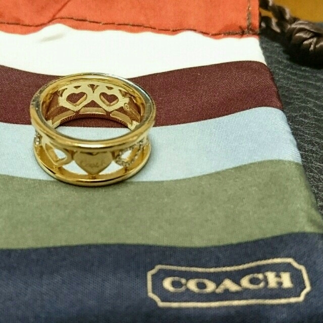 COACH(コーチ)の美品☆  COACHリング レディースのアクセサリー(リング(指輪))の商品写真