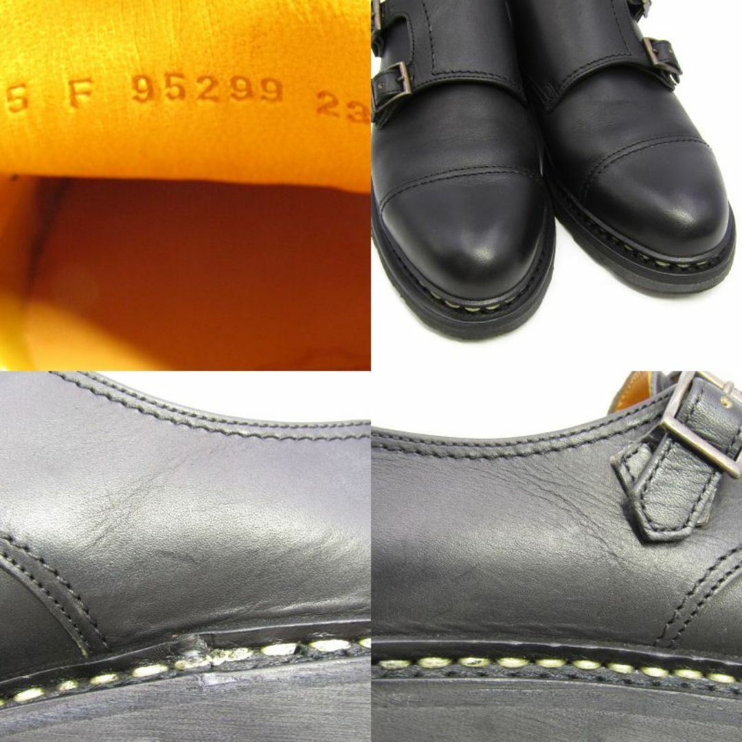 Paraboot(パラブーツ)のパラブーツ UK5 ダブルモンク 106012 VOGUE 35004871 メンズの靴/シューズ(ブーツ)の商品写真