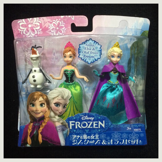 Disney(ディズニー)のアナと雪の女王 フィギュア エンタメ/ホビーのおもちゃ/ぬいぐるみ(ぬいぐるみ)の商品写真