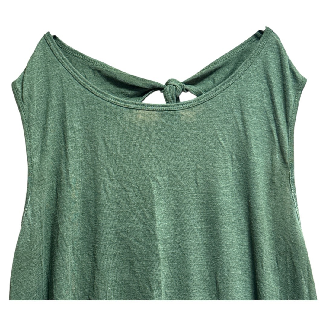 OLD NAVY オールドネイビー  【L】ノースリーブトップス グリーン レディースのトップス(カットソー(半袖/袖なし))の商品写真