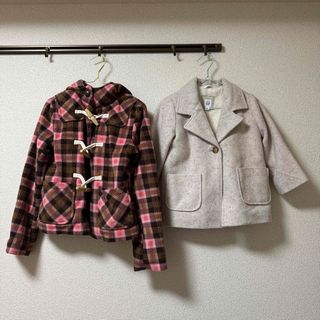 baby GAP ベビーギャップ　おしゃれ　パフダブルブレストコート 100cm babyGAP（ジャケット&frasl;コート）のフリマアイテム一覧