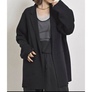 アパルトモンドゥーズィエムクラス(L'Appartement DEUXIEME CLASSE)のL'Appartement Double face Jacket ブラック(テーラードジャケット)