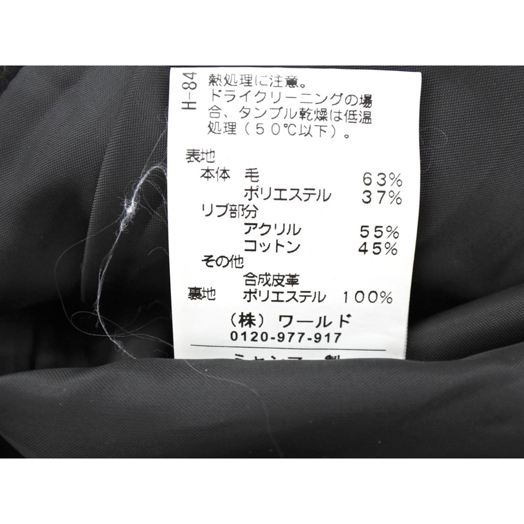 TAKEO KIKUCHI(タケオキクチ)のTK TAKEO KIKUCHI タケオキクチ ウール混 ダッフル コート size2/黒 ◇■ メンズ メンズのジャケット/アウター(ダッフルコート)の商品写真