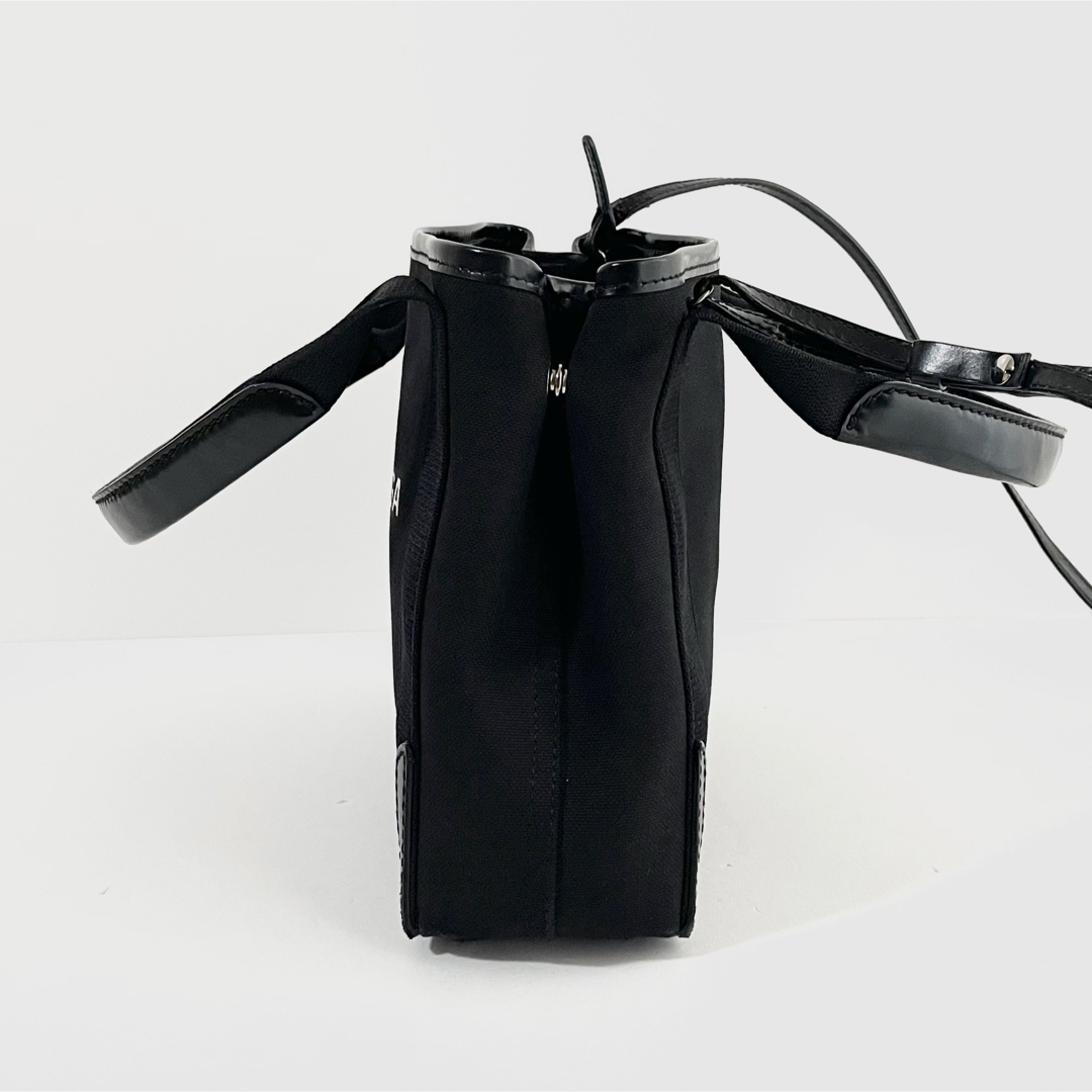 BALENCIAGA(バレンシアガ)の【極美品〜美品】バレンシアガ 2way ネイビーカバス トートバッグ XS レディースのバッグ(ハンドバッグ)の商品写真