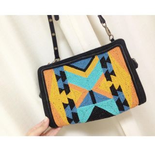 ザラ(ZARA)のZARA♡ビーズbag(ショルダーバッグ)