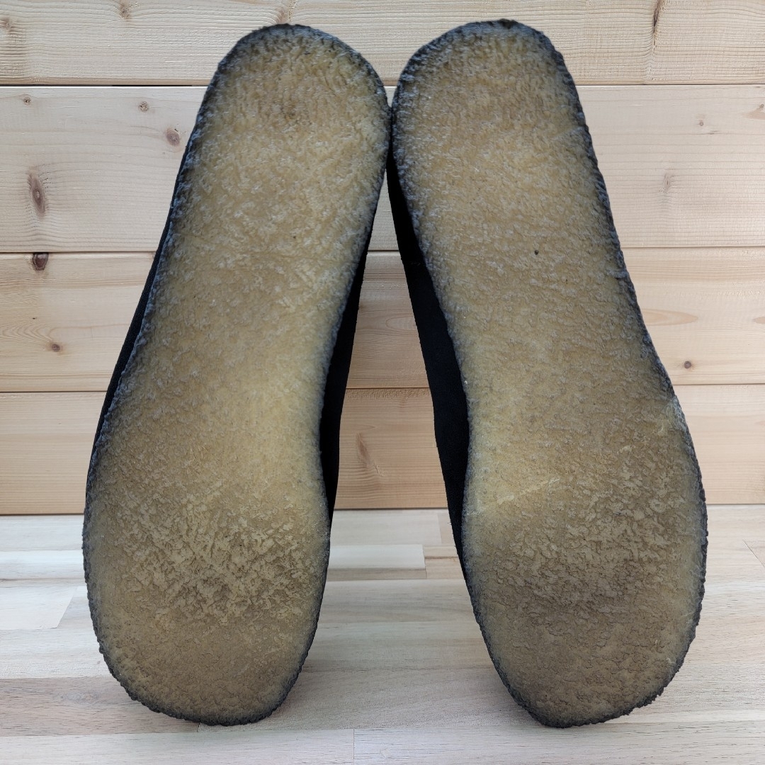 Clarks(クラークス)のクラークス ワラビー ブラック スエード UK11 29cm メンズの靴/シューズ(スリッポン/モカシン)の商品写真