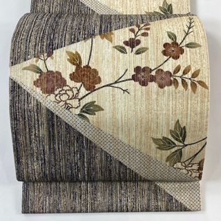 【美品】 袋帯 名品 全通 正絹 【中古】