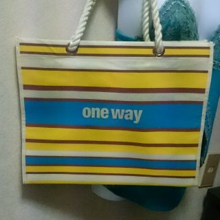 ワンウェイ(one*way)のone way  限定ショッパー(ショップ袋)