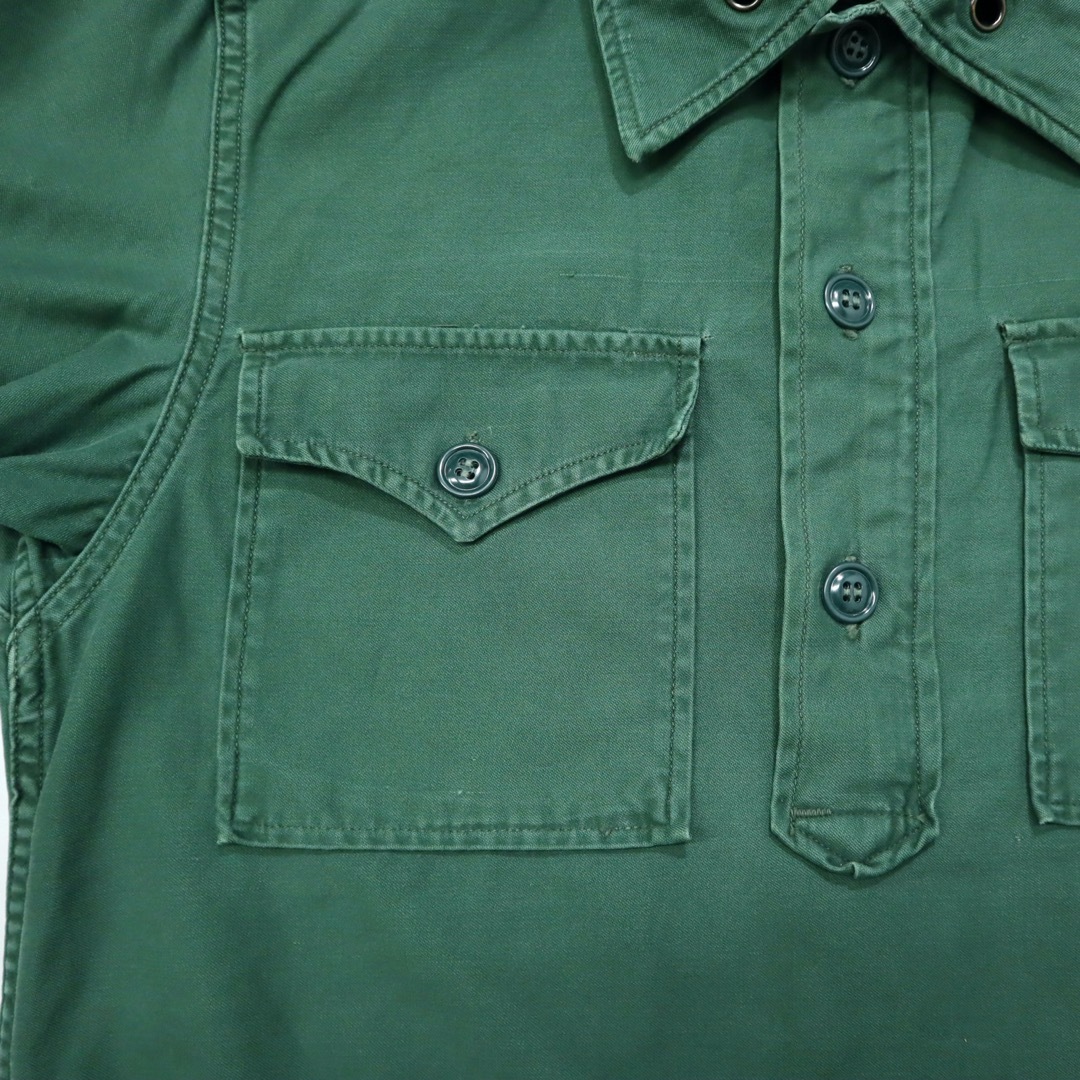 MILITARY(ミリタリー)の60s US ARMY 米軍 AGGRESSOR アグレッサーシャツ ミリタリー メンズのトップス(シャツ)の商品写真