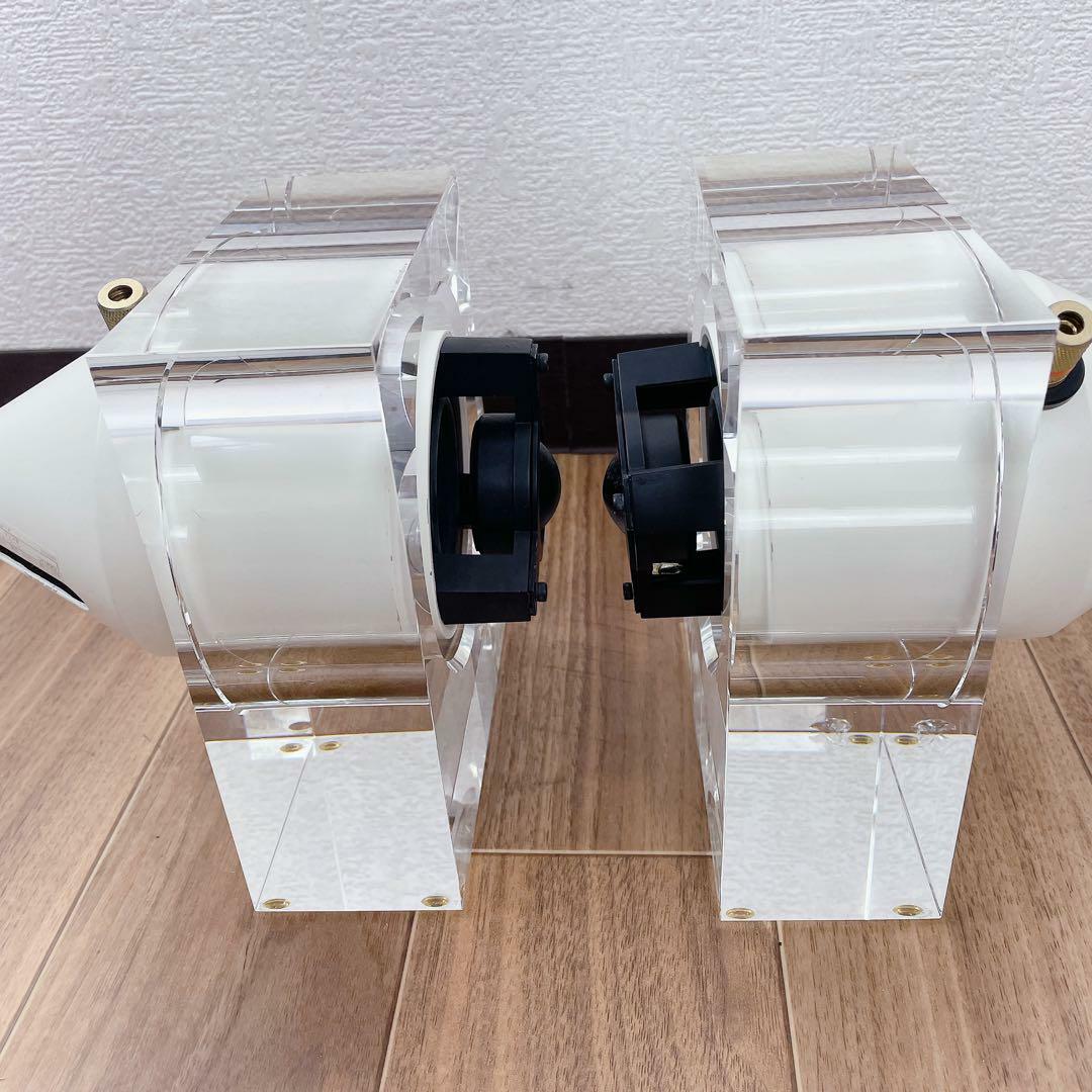 ODELIC × KENWOOD ガラススタンドスピーカー SP0001 2個 スマホ/家電/カメラのオーディオ機器(スピーカー)の商品写真