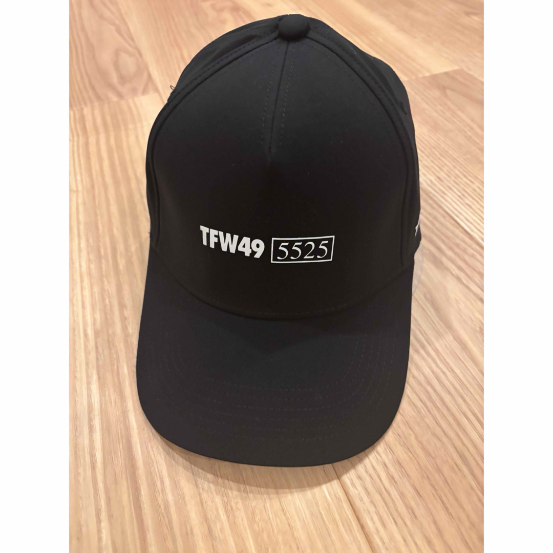 TFW49 5525 キャップ フリーサイズ 黒 スポーツ/アウトドアのゴルフ(ウエア)の商品写真