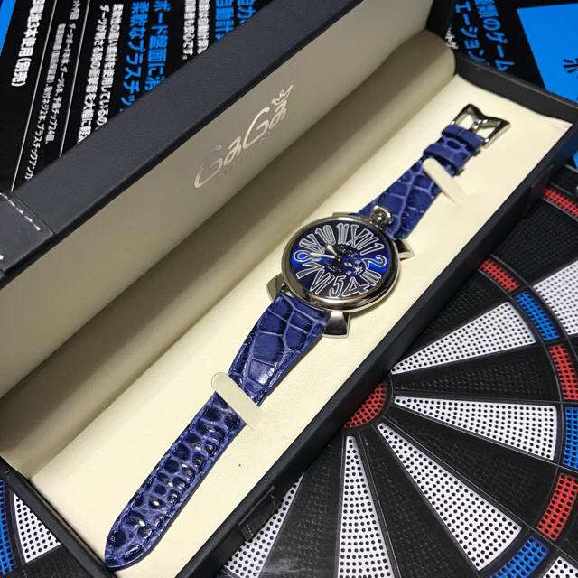 GaGa MILANO(ガガミラノ)のGaGa MILANO MANUALE46MM SLIM ACCIAIO  メンズの時計(腕時計(デジタル))の商品写真