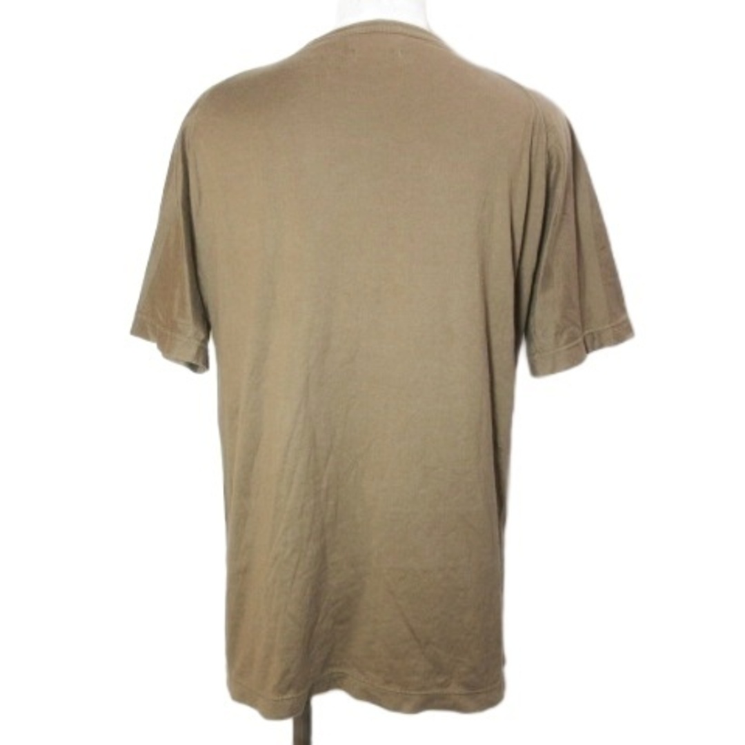 TOMORROWLAND(トゥモローランド)のトゥモローランド カットソー Tシャツ 半袖 サンプル品 無地 茶 ■YHS6 レディースのトップス(カットソー(半袖/袖なし))の商品写真