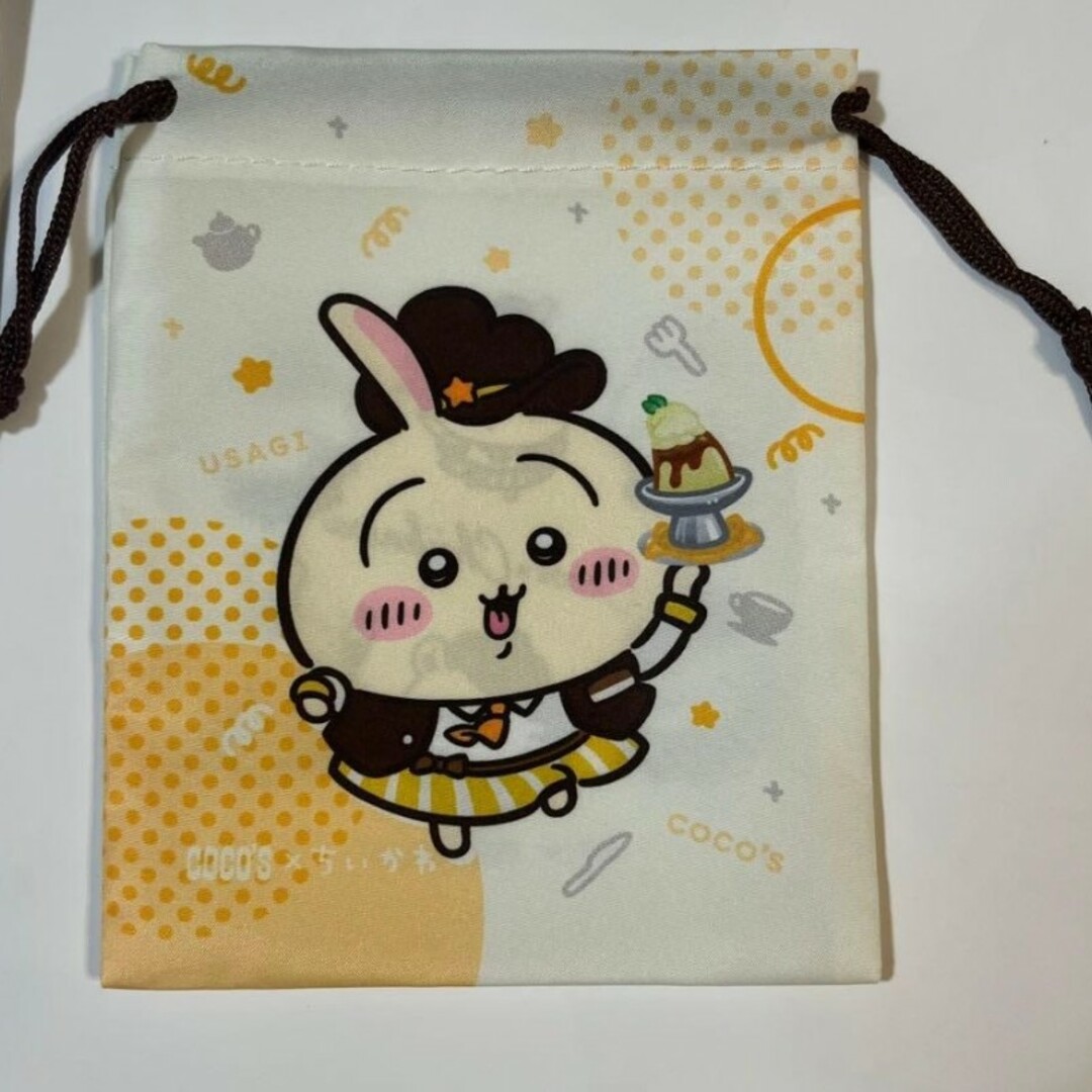 ちいかわ(チイカワ)のココス うさぎ 巾着 エンタメ/ホビーのアニメグッズ(その他)の商品写真