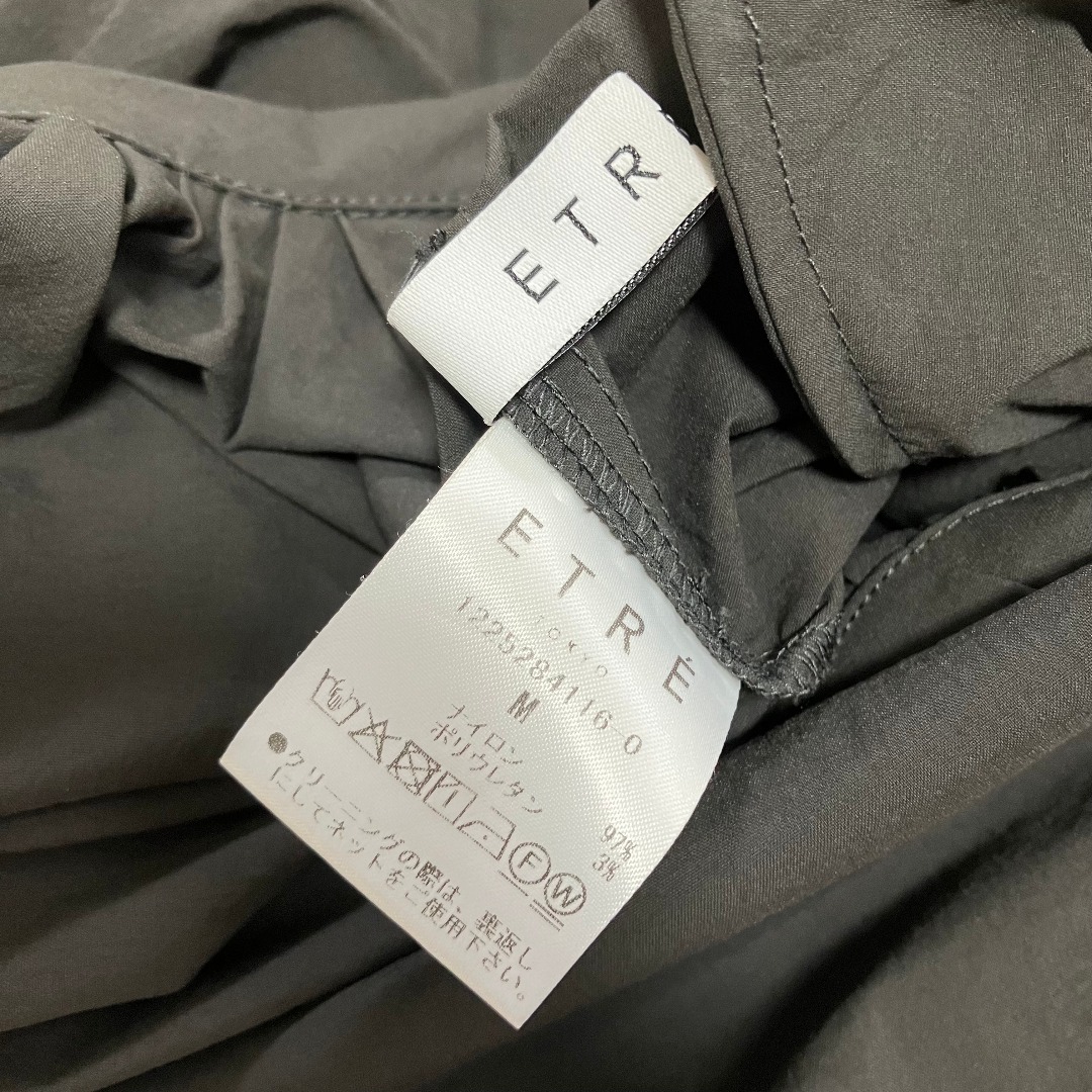 ETRE TOKYO(エトレトウキョウ)のETRE TOKYO オープンバックオールインワン M CGRY レディースのパンツ(サロペット/オーバーオール)の商品写真