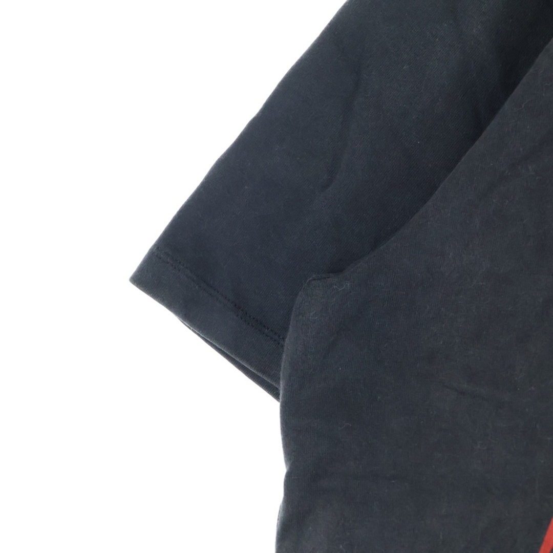 GUCCI(グッチ)のGUCCI グッチ ブレードプリント クルーネック コットン 半袖Tシャツ カットソー ブラック 565806XJAZY メンズのトップス(Tシャツ/カットソー(半袖/袖なし))の商品写真