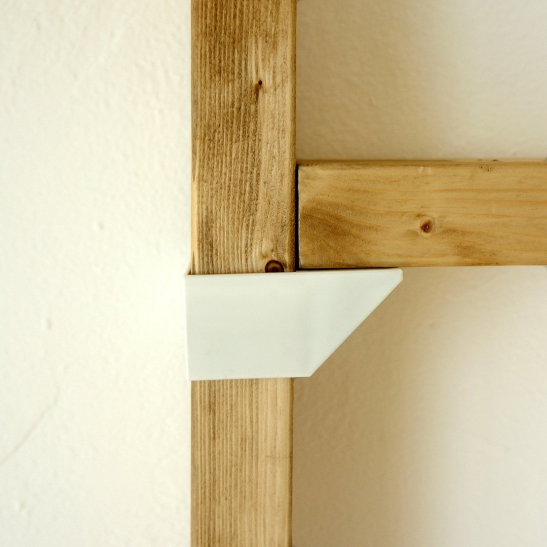 【特価セール】平安伸銅工業 LABRICO DIY収納パーツ 2×4棚受シングル その他のその他(その他)の商品写真