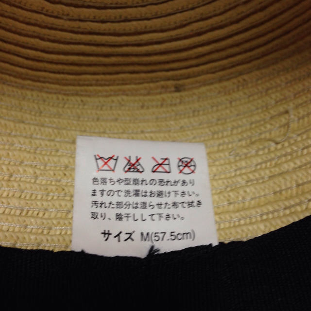 カンカン帽 レディースの帽子(ハット)の商品写真