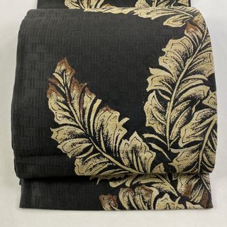 【美品】 袋帯 名品 六通 正絹 【中古】