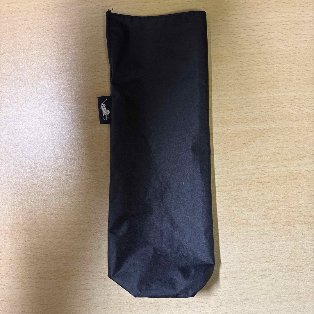 POLO RALPH LAUREN(ポロラルフローレン)の【ジャンク品】POLO Ralph Lauren 折りたたみ日傘 晴雨兼用 黒 レディースのファッション小物(傘)の商品写真