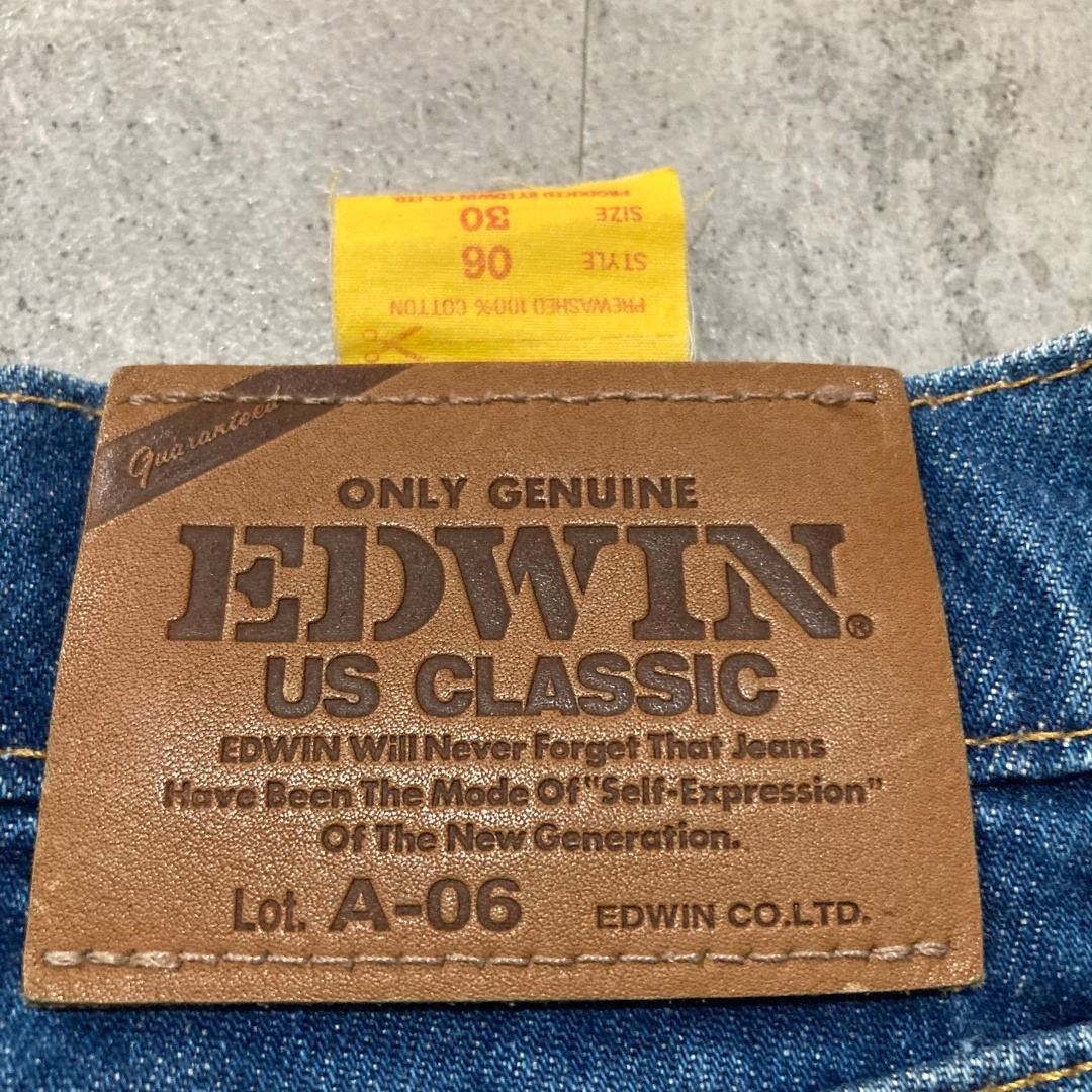 EDWIN(エドウイン)の希少【EDWIN】エドウィン アメリカ製 US CLASSIC テーパードデニム メンズのパンツ(デニム/ジーンズ)の商品写真