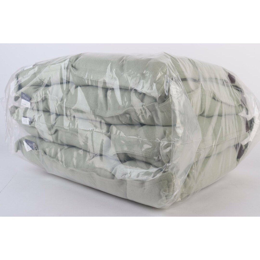 Sodahl ティーグリーン 40×40×5cm シートクッション 4枚セット 24168 ソダール R2510-176 インテリア/住まい/日用品のインテリア小物(クッション)の商品写真