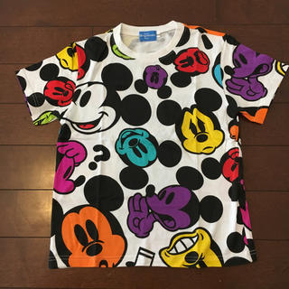 ディズニー(Disney)のディズニーリゾート 白 ミッキー  150(Tシャツ/カットソー)