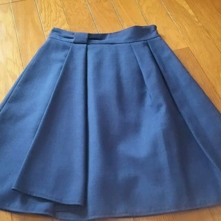パターンフィオナ(PATTERN fiona)のブルー膝丈スカート(ひざ丈スカート)