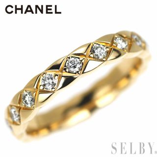 CHANEL - シャネル K18YG ダイヤモンド リング ココクラッシュ 47号 フルエタニティ