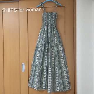 シップスフォーウィメン(SHIPS for women)のHortensiarose様専用[SHIPS for woman]マキシワンピ(ロングワンピース/マキシワンピース)