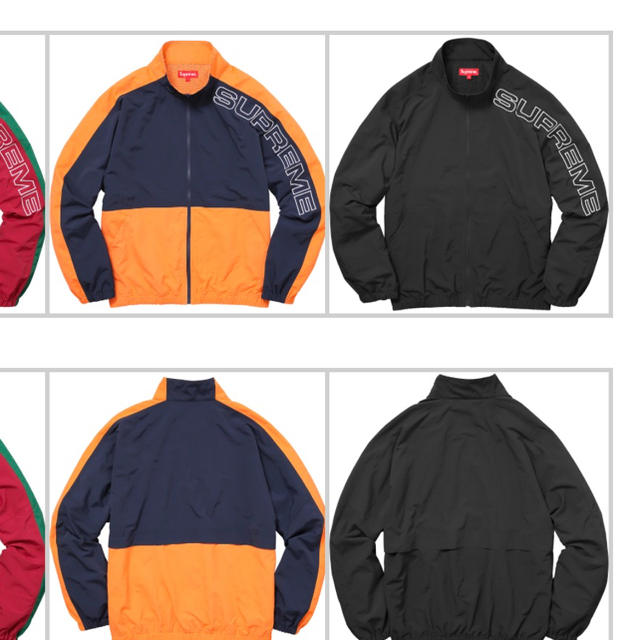 supreme track jacket 黒S 送料無料