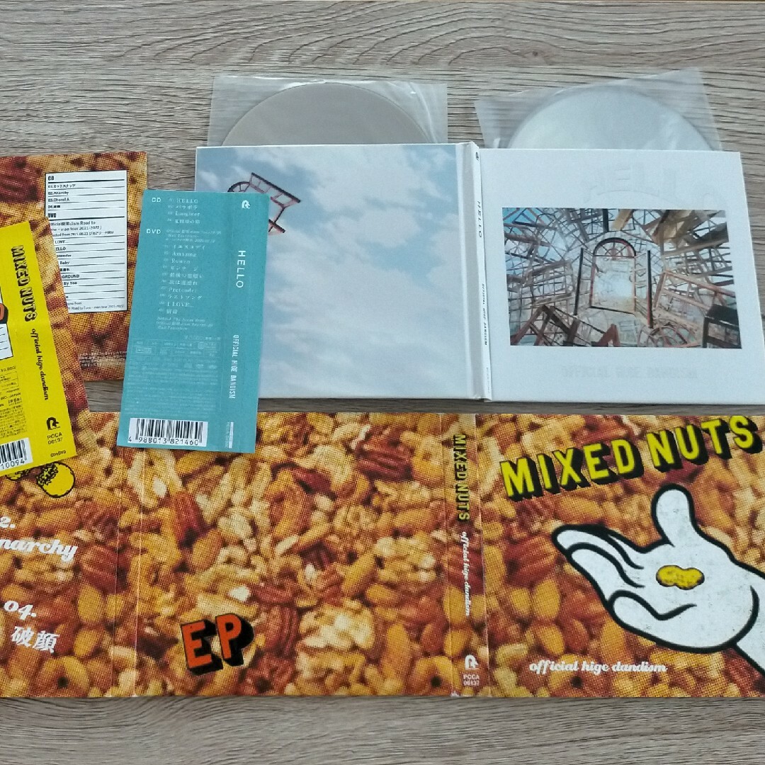 ライブDVD付き 2CD+2ライブDVD Official髭男dism 2作品 エンタメ/ホビーのDVD/ブルーレイ(ミュージック)の商品写真