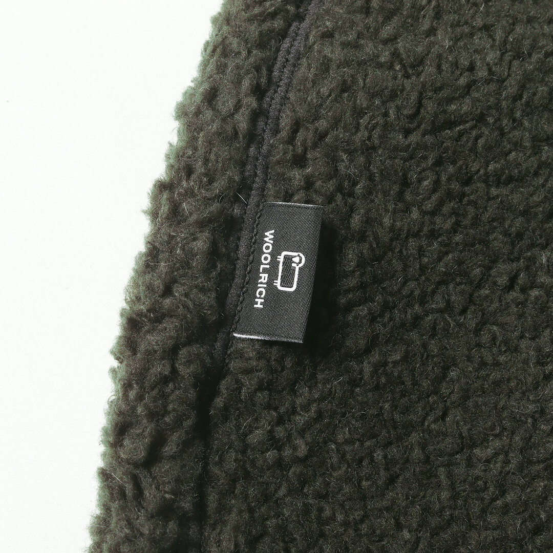 WOOLRICH(ウールリッチ)の【美品】WoolRich ウールリッチ ジャケット モスグリーン サイズ:XS | パイルフリース スナップボタン ジャケット (LIGHT PILE JACKET) | アウター ブルゾン 上着【メンズ】【中古】 メンズのジャケット/アウター(その他)の商品写真