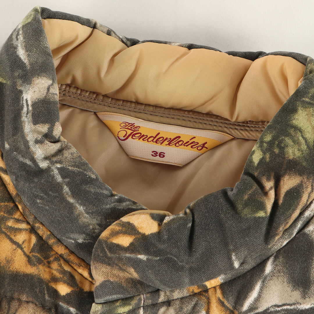 TENDERLOIN(テンダーロイン)のTENDERLOIN テンダーロイン ベスト スーパーフラージュ サイズ:XS | スーパーフラージュ柄 中綿 ベスト (T-NRA VEST) | アウター ジャケット ブルゾン 上着【メンズ】【中古】 メンズのジャケット/アウター(ダウンベスト)の商品写真