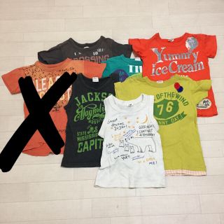 ジャンクストアー(JUNK STORE)の半袖Tシャツ＆ノースリーブ10点セット☆120(Tシャツ/カットソー)