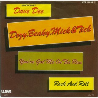 英7” Dozy, Beaky, Mick & Tich Youve Got Me On The Run WEA18099 Wea /00080(その他)