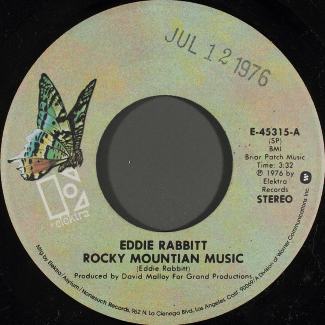 米7” Eddie Rabbitt Rocky Mountain Music E45315 Elektra /00080 エンタメ/ホビーのエンタメ その他(その他)の商品写真