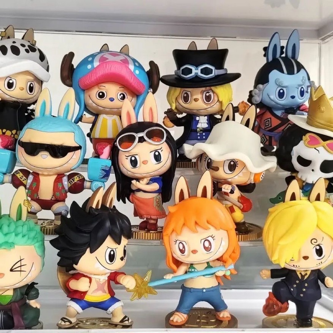 ワンピースコラボ labubu フィギュア　1セット12箱　アソートボックス  エンタメ/ホビーのフィギュア(アニメ/ゲーム)の商品写真