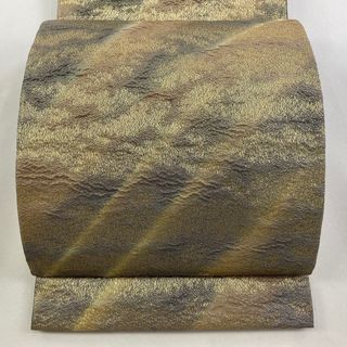 【美品】 袋帯 秀品 全通 正絹 【中古】