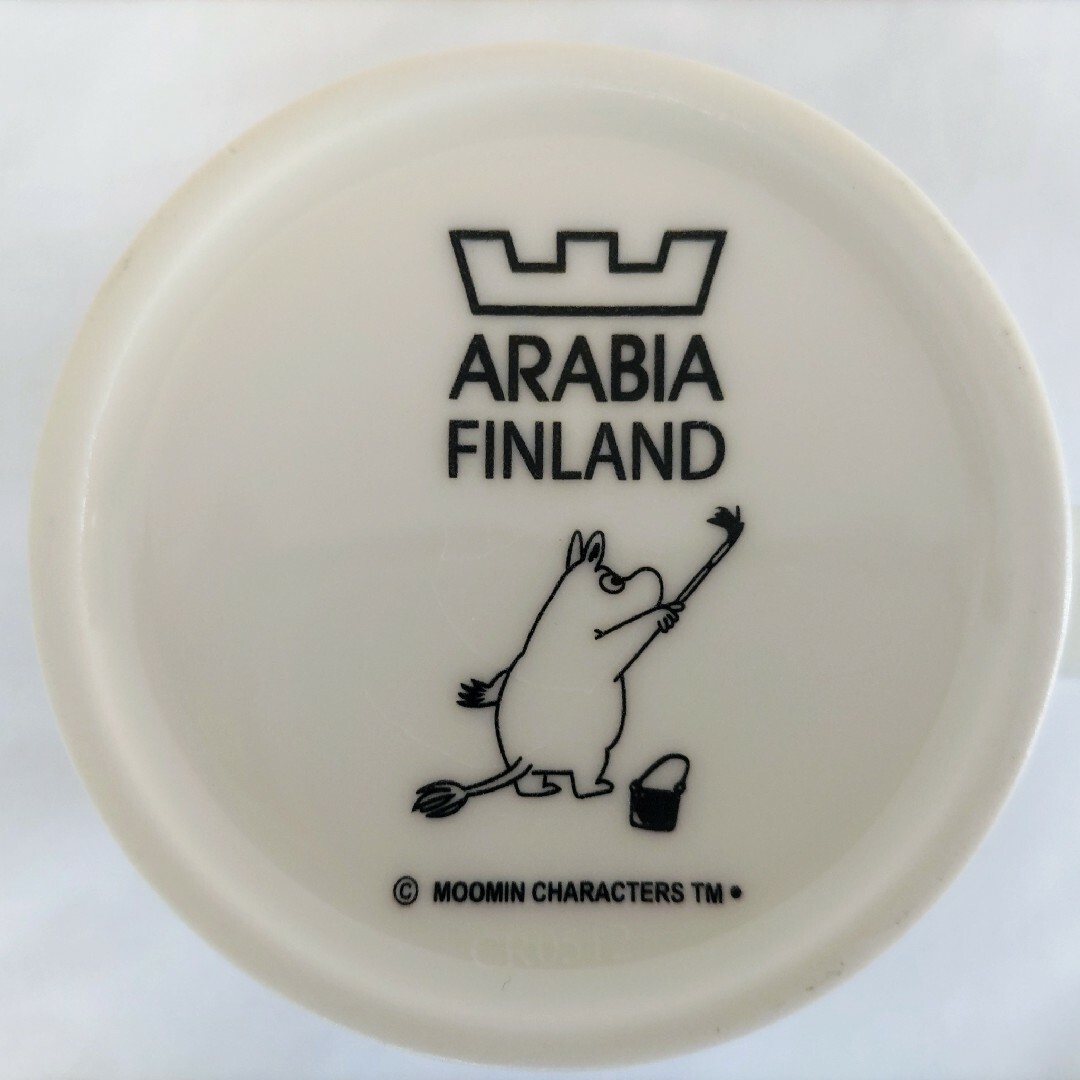 ARABIA(アラビア)のおまけ付き【ARABIA】 2012年限定ムーミン マグカップ 非売品グッズ インテリア/住まい/日用品のキッチン/食器(グラス/カップ)の商品写真