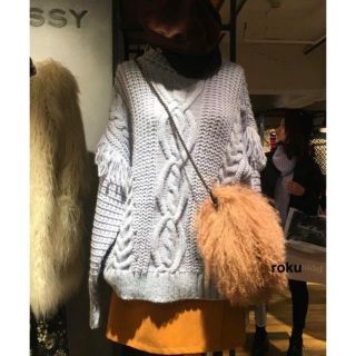 マウジー(moussy)のMoussy ノベルティ ファーバッグ(ショルダーバッグ)