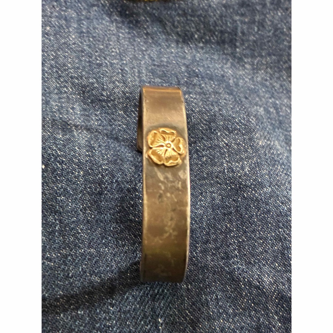 goro's(ゴローズ)のGOROs XS バングル オーダー品 希少 金ローズ レディースのアクセサリー(ブレスレット/バングル)の商品写真