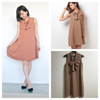 プロポーションボディドレッシング(PROPORTION BODY DRESSING)のプロポーションボディドレッシング♡ボウタイワンピース(ひざ丈ワンピース)