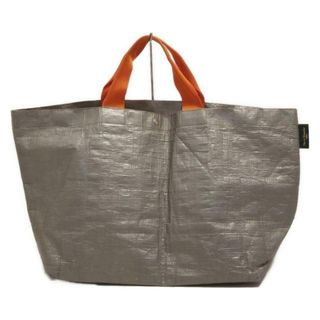 エルベシャプリエ(Herve Chapelier)のHerve Chapelier(エルベシャプリエ) トートバッグ マルシェバッグL グレー×オレンジ PPライン(トートバッグ)