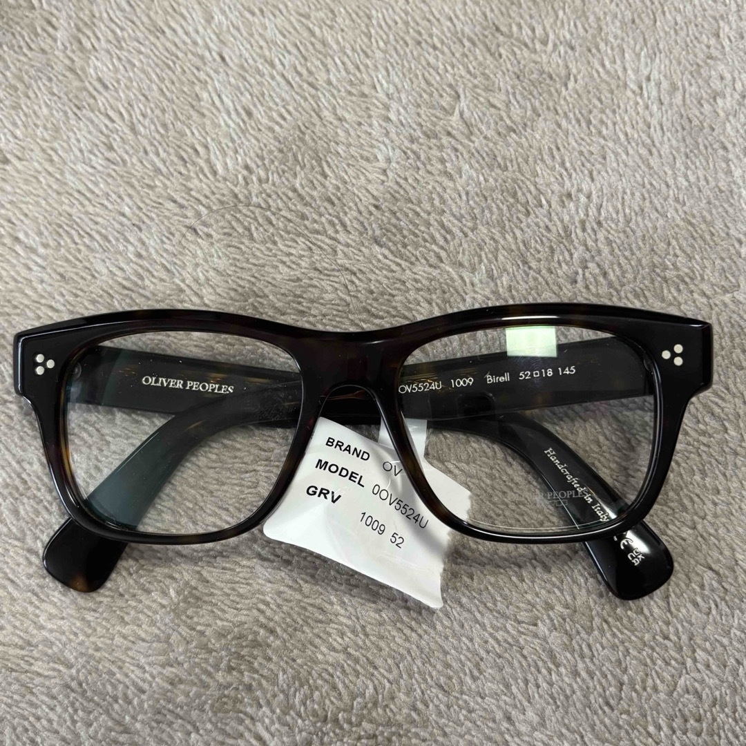 Oliver Peoples(オリバーピープルズ)の新品 オリバーピープルズ 鼈甲 52 サングラス メガネ メンズのファッション小物(サングラス/メガネ)の商品写真